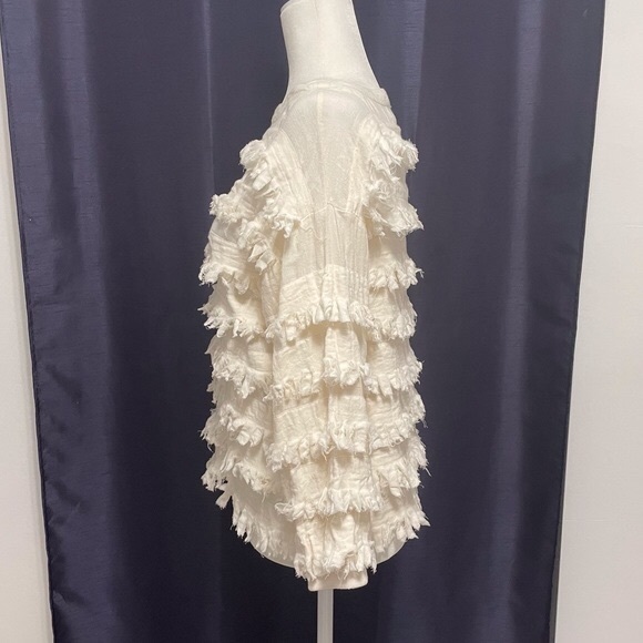 Ulla Johnson Frayed Fringe Pullover - Picture 3 of 12